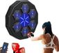 Boksapparaat LED Noir avec gants et effets lumineux