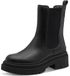 Tamaris Dames Chelsea 1-25468-45 Enkellaarzen Zwart