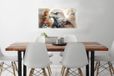 Affiche Arend - Adelaar - Oiseau - Fleurs - Nature - 80x40 cm