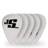 D'Addario Joe Satriani White Plectrum 10-pack Light 0.50 mm