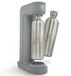 Luckymoose Infinity Bruiswatertoestel met 2x 1,25L RVS Drinkfles Zilver - Grijs