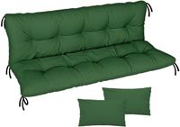 FEROCITY - Tuinschommelkussen - Waterafstotend - Zitcomfort - Onderhoudsvriendelijk - Duurzaam - 150 x 50 x 50 x 10 cm - Polyester - Groen