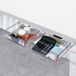 Unyqoos® Tiroir de bureau, set de 2 – tiroir de bureau autocollant et caché en ABS, 23 x 20 x 7 cm