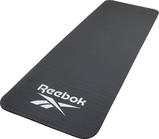 Reebok Trainingsmat - 10 mm - Zwart
