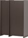 WOOOD Brock 2-Deurs Kast - Essen Fineer - Middenbruin - 140x102x44