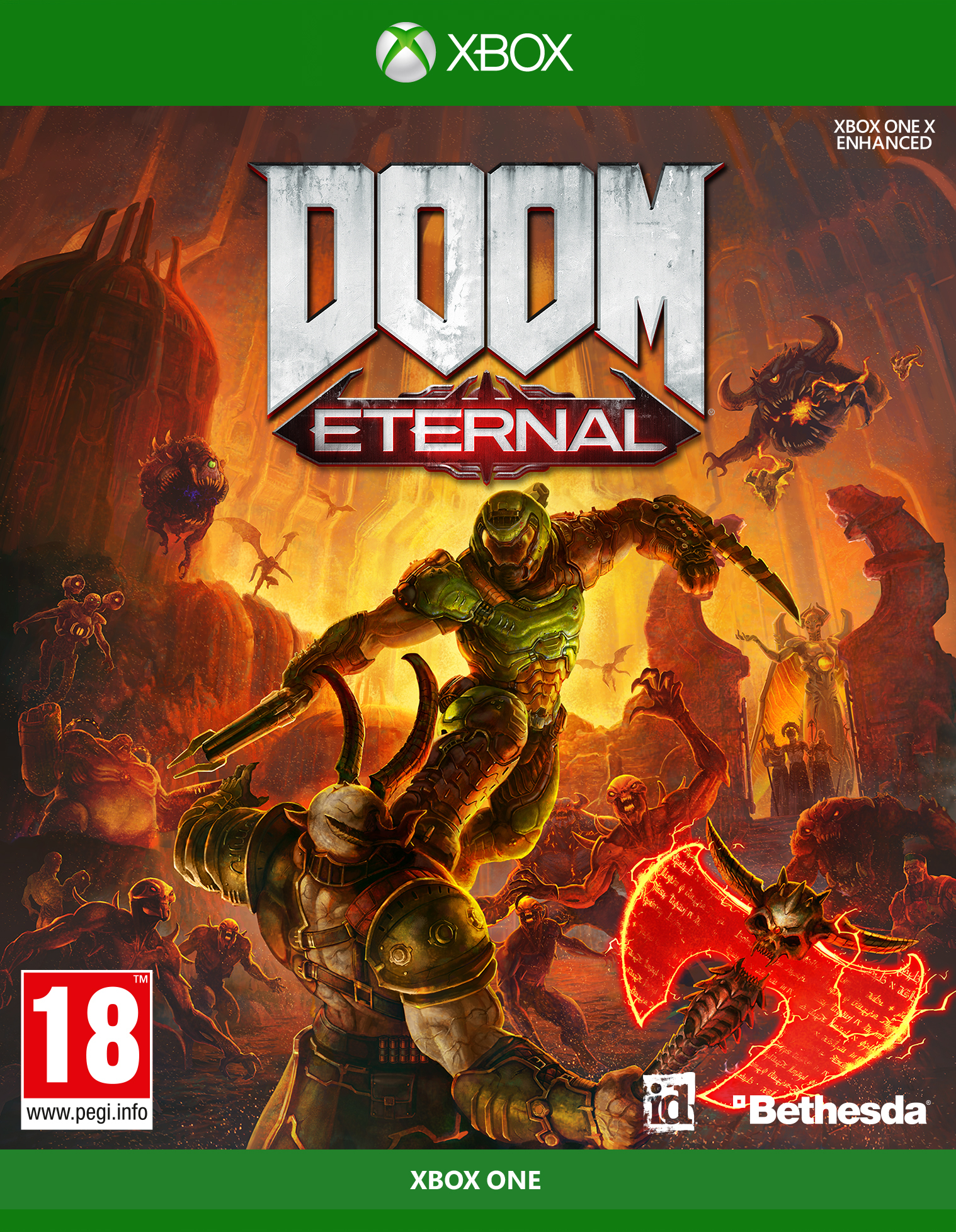 Bethesda Doom Eternal Xbox One Game Xbox One