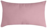 Merkloos Stof Textile sierkussen Nelson - roze - 30 x 50 cm