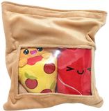 Joy Toy Yummis Together Peluche Figurines 2 Pièces Pizza & Cola dans Sac à Emporter 21 cm