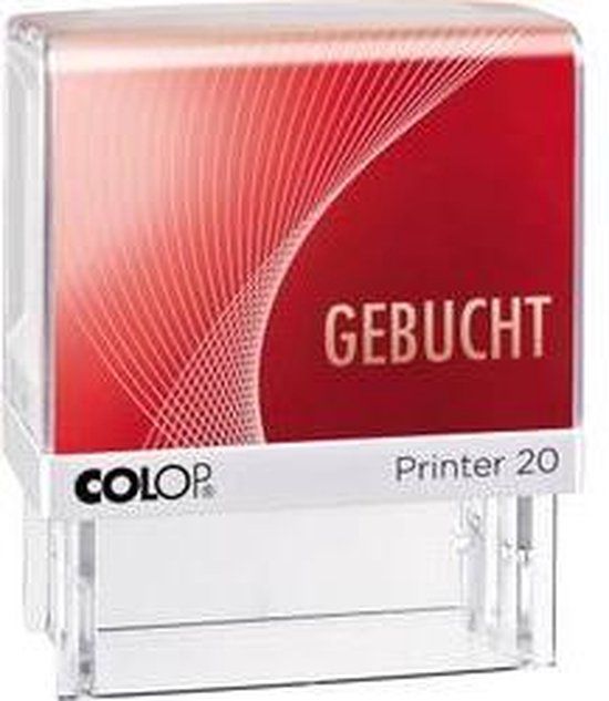 Colop 100672 Tekststempel Rood 38 x 14 mm