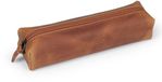 Londo Echt leren etui met rits - Etui (Kameel)