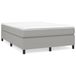 vidaXL Boxspringbedframe, stof, lichtgrijs, 140x190 cm
