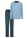 Ammann Pyjama lang 'Mix & Match' blauw