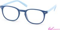 I Need You Leesbril INY Icon Double G56000 donkerblauw/lichtblauw +3.00