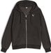 Puma Heren Winterized Sweatshirt Met Volledige Rits Zwart L Vrouw