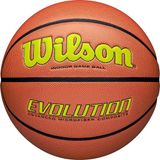 Wilson Evolution 295 Game Basketbal Bal Oranje 7