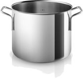 Eva Trio steelpan, kookpot, geschikt voor inductie, aluminium, roestvrij staal, gepolijst staal, 4,8 L, 302448