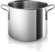 Eva Trio steelpan, kookpot, geschikt voor inductie, aluminium, roestvrij staal, gepolijst staal, 4,8 L, 302448