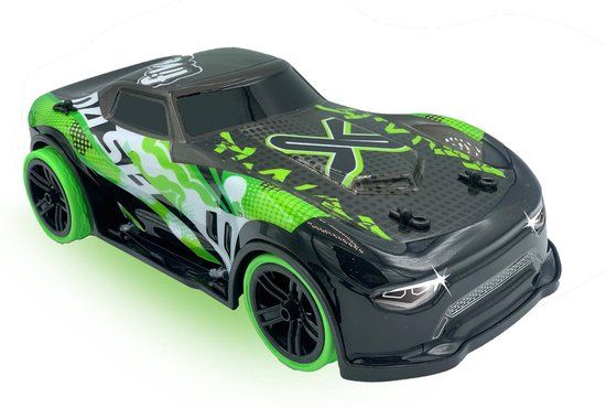 Exost RC Lightning Dash 1:14 - RC Auto - Groen - 8 km/h - 2.4 GHz