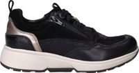 Xsensible Grenoble Black Combi G Sneaker - Women's Size 38 - Leather