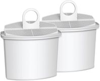 AllSpares Waterfilter geschikt voor Braun koffiemachines | Vervangingsfilter voor PureAqua BRSC 006 / KWF2