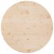 VidaXL Tafelblad Ø80x2,5 cm massief grenenhout