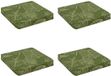 vidaXL - Coussin d'assise - VUGHT - 4 pièces - 100% Polyester - Motif feuille