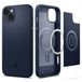 Spigen Mag Armor Hoesje Geschikt voor Apple iPhone 14 Plus MagSafe Back Cover Blauw