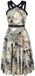 H&R London Ancient Roses Dames Midi-jurk