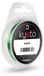 DELPHIN Monofil fil, type KYOTO / vert fluorescent, 0,234 mm d'épaisseur, force 4,7 kg, longueur 50 mètre
