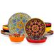vancasso Service pour 4 personnes, 16 pièces, porcelaine, set combiné, style bohème