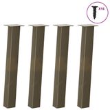 VidaXL Tafelonderdeel Metaal Chroom 720 mm