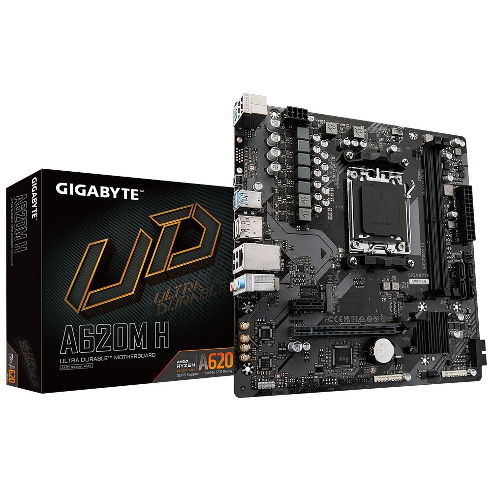 Gigabyte A620M H | AMD A620 | Socket AM5 | DDR5