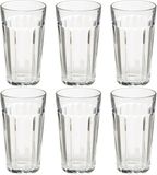 Secret de Gourmet Lorenz 350 ml water/sap glazen (set van 12) - transparant glas