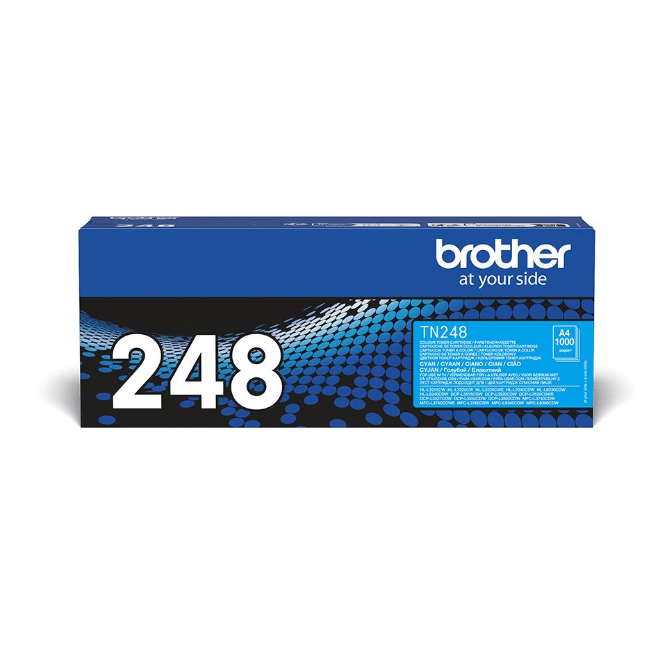 Brother TN-248C Cyan Toner Cartridge - Original