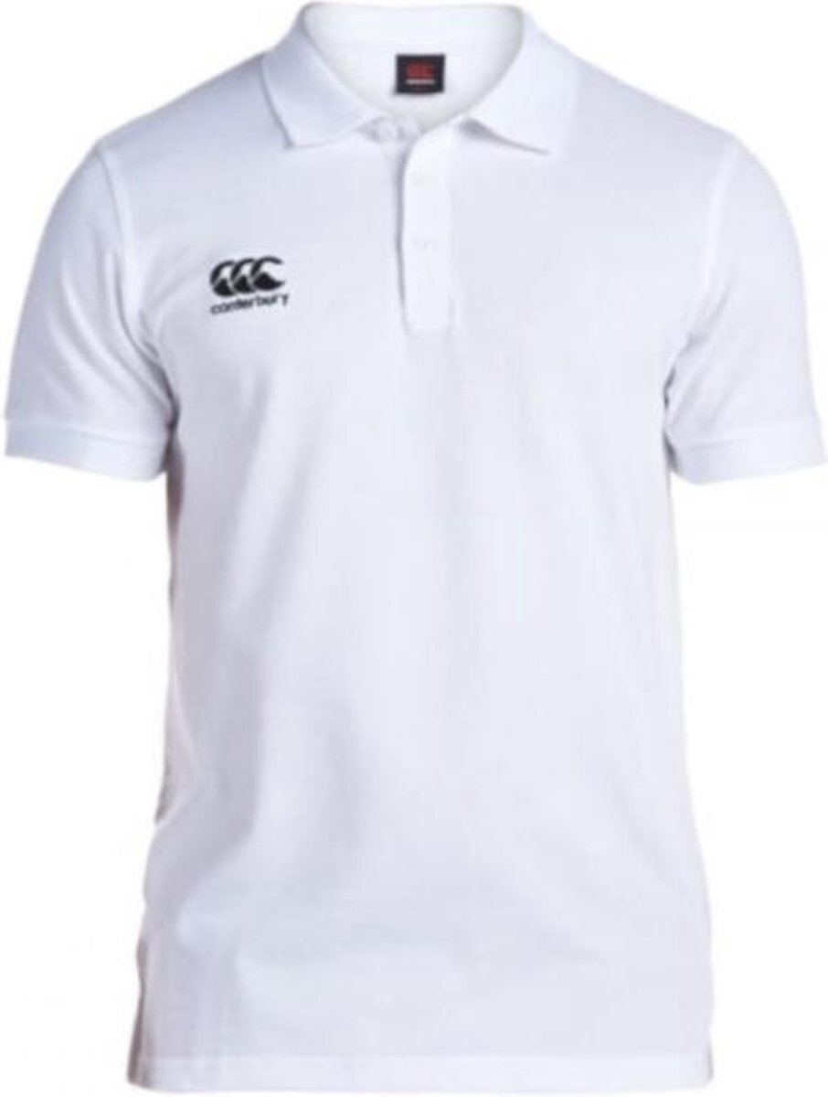 Canterbury poloshirt Waimak heren polyester wit