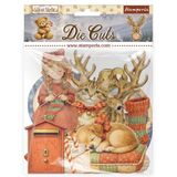 Stamperia Die Cuts for Scrapbooks, Albums, Cards, Bullet Journals and More, Laser Cut Cardboard Shapes, Easy to Glue, Perfect for Hobbies, Crafts and Gifting (Silent Night) (Assorted)