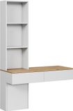 Vicco Melora Kaptafel – 100 cm Wit/eiken