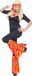 Widmann - Jaren 70-delige set, hoofdband en manchetten, kostuumaccessoires, carnaval, themafeest