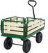 Vevor Kinderhandkar, 118 cm, Transportkar met Duwstang, Hout en Metaal, 250 kg, Groen en Zwart