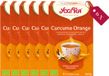 Yogi Tea Curcuma Orange - Biologische Kruidenthee met Kurkuma, Sinaasappel en Vanille - Tray van 6 Stuks