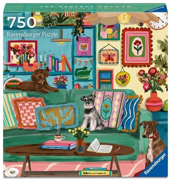 Ravensburger Art&Soul Gelukkige Plekken 2D Puzzel 750 Stukjes