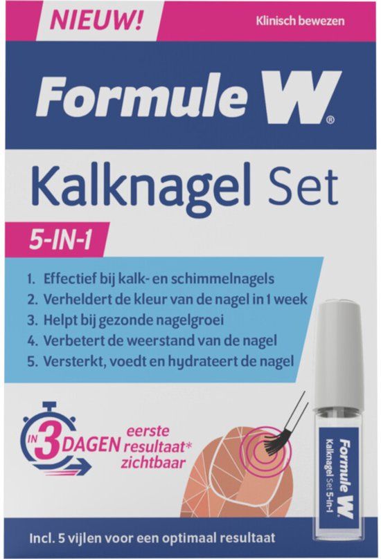 Formule W Kalknagel Set - 5-in-1