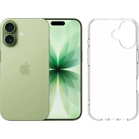 Apple iPhone 17 512GB Groen + BlueBuilt Protective Back Cover Transparant