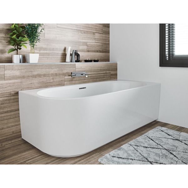 RIHO Desire Hoekbad - Acryl - Links - 184x84cm - Mat Wit - BD06105