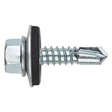 INDEX Fixing Systems ABE166325CP [DIN-7504-K CP gereduceerde punt 8 mm voorgedrukte zeskantschroef. met ARVUL sluitring 6,3 x 25 6,3 x 25 mm P16 set 750 stuks