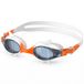 Seaflar Zwembril voor kinderen, design haai, 180 graden groothoek, HD, anti-condens, uv-bescherming, uniseks zwembril voor zwembad, 3-10 jaar, wit