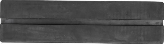 BGS 7012 | Rubberen pad | met groef | voor hefplatforms | 373 x 100 x 35 mm