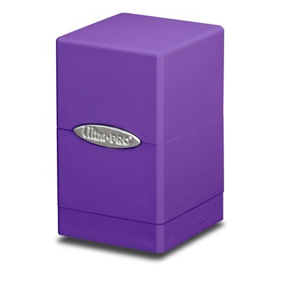 Ultra Pro Deckbox Satin Tower Purple