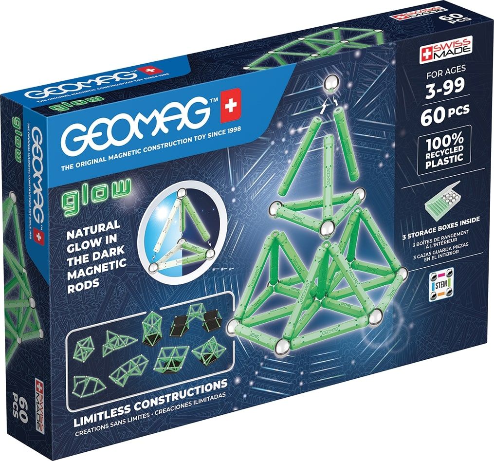 Geomag Glow Recycled - Anti-stress speelgoed - groen