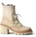 Hispanitas Zurich Rock bottines en cuir, crème-blanc